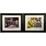 Two framed US Lobby cards for The Three Musketeers (1948) & Guys and Dolls (1955), both framed, 14 x