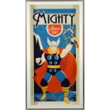 Thor - 'Mighty Since 1962' - Limited edition screen print by Dave Perillo, hand signed & numbered
