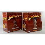 Kotobukiya - Indiana Jones Artfx Statue & Dr. Henry Jones Sr Artfx Statue, both boxed, 16 inches (2)
