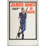 James Bond On Her Majesty's Secret Service (1969) UK Double Crown film poster, starring George