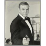 Sean Connery - Signed promotional 10 x 8 inch photograph for James Bond Never Say Never Again