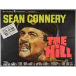 The Hill (1965) British Quad film poster & an ABC cinema flyer for the movie starring Sean