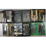 Six Action figures, U.S. Army Special Force Sniper by Hot Toys Military, Elite Force - The Green
