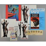 James Bond A View To A Kill (1985) Exhibitors Campaign Book (no cuts), Synopsis, flyer, car window