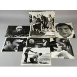 James Bond - 100+ vintage black & white front of house / movie stills mainly George Lazenby On Her