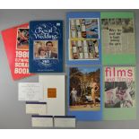 James Bond - Four scrapbooks of cuttings, some 1960's, Programme & 3 tickets for 'Celebrating the