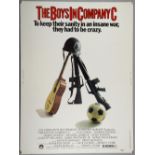 The Boys In Company C (1978) British Quad film poster, US 30 x 40 & US Half sheet film posters (3)