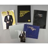 James Bond - Premiere brochures including Casino Royale 60th Royal Film Performance brochure