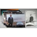 James Bond Skyfall (2012) Imax poster, 13.5 x 19.5 inches & set of 6 Italian Photobustas, 16 x 23