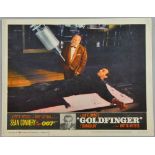 James Bond Goldfinger (1964) US Lobby card, starring Sean Connery 8, United Artists, 11 x 14