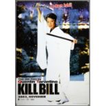 Kill Bill (2003) Thai film poster showing Lucy Liu, designed by Kao Kamlung Dee, rolled, 27.5 x 39.5