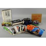 James Bond - Promotional items including box of official bubble gum cards, large quantity of