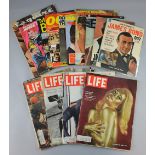 Vintage James Bond magazines - Dell James Bond 007, Life Magazines January 7 1966, October 7 1966,