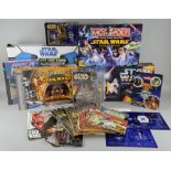 Star Wars Memorabilia including Collectors cards from 1977, Return of The Jedi Panini stickers,