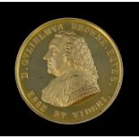 Victorian gold medal for Fredrick Pollock, Trinity College 1866,