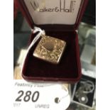 9 CT GOLD PENDANT ( CASE ONLY GOLD )