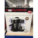 1 BOXED MORPHY RICHARDS COFFEE MAKER