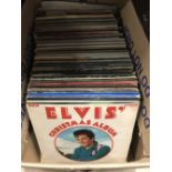 1 BOX OF RECORDS (LP'S)