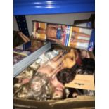 1 BOX OF DOLLS