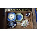 1 BOX OF VARIOUS CHINA ( MAILING )