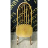 VINTAGE ERCOL STYLE CHAIRS X 4