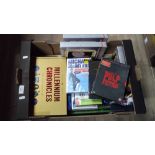 BOX OF DVDS ,