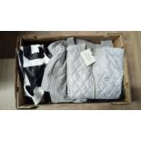 BOX OF KING KOUTURE ITEMS (TOPS)