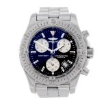 BREITLING - a gentleman's Aeromarine Colt chronograph bracelet watch. Circa 2010. Stainless steel