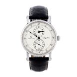 CHRONOSWISS - a gentleman's Régulateur wrist watch. Stainless steel case. Reference CH 1223,