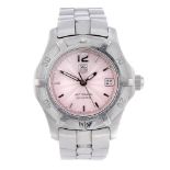 TAG HEUER - a lady's 2000 Exclusive bracelet watch. Stainless steel case with calibrated bezel.