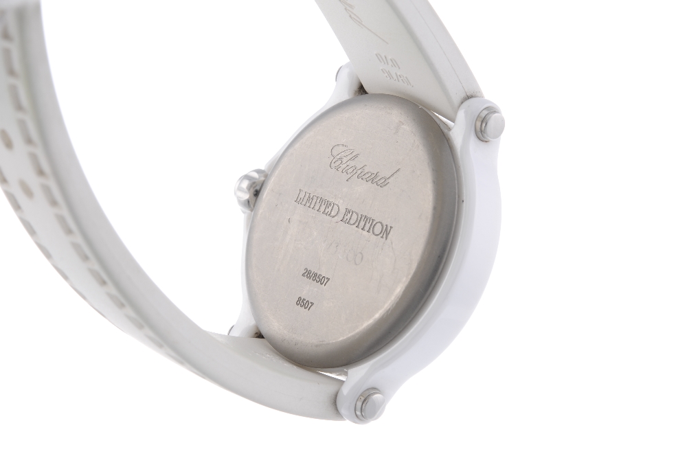 CHOPARD - a limited edition lady's Happy Sport wrist watch. Number 109 of 3000. Ceramic case, - Image 2 of 4