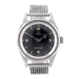 OMEGA - a gentleman's Railmaster bracelet watch. Circa 1958. Stainless steel case. Reference 2914-3.