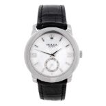 ROLEX - a gentleman's Cellini wrist watch. Circa 2001. Platinum case. Reference 5240, serial