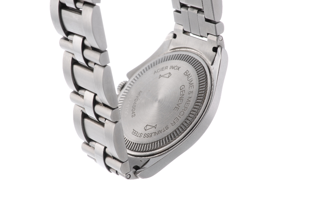 BAUME & MERCIER - a gentleman's Riviera bracelet watch. Stainless steel case. Reference MV045042, - Image 2 of 4