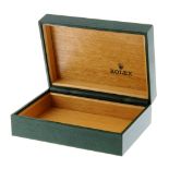 ROLEX - an incomplete watch box. Outer box is in a clean condition with little signs of previous