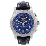 BREITLING - a gentleman's Professional Skyracer chronograph wrist watch. Circa 2007. Stainless steel