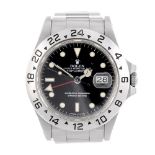 ROLEX - a gentleman's Oyster Perpetual Date Explorer II bracelet watch. Stainless steel case with