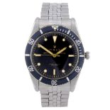 ROLEX - a gentleman's Oyster Perpetual James Bond Submariner bracelet watch. Circa 1953. Stainless