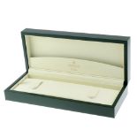 ROLEX - a complete Cellini watch box. Outer cardboard sleeve has marks and wear. Outer box has light