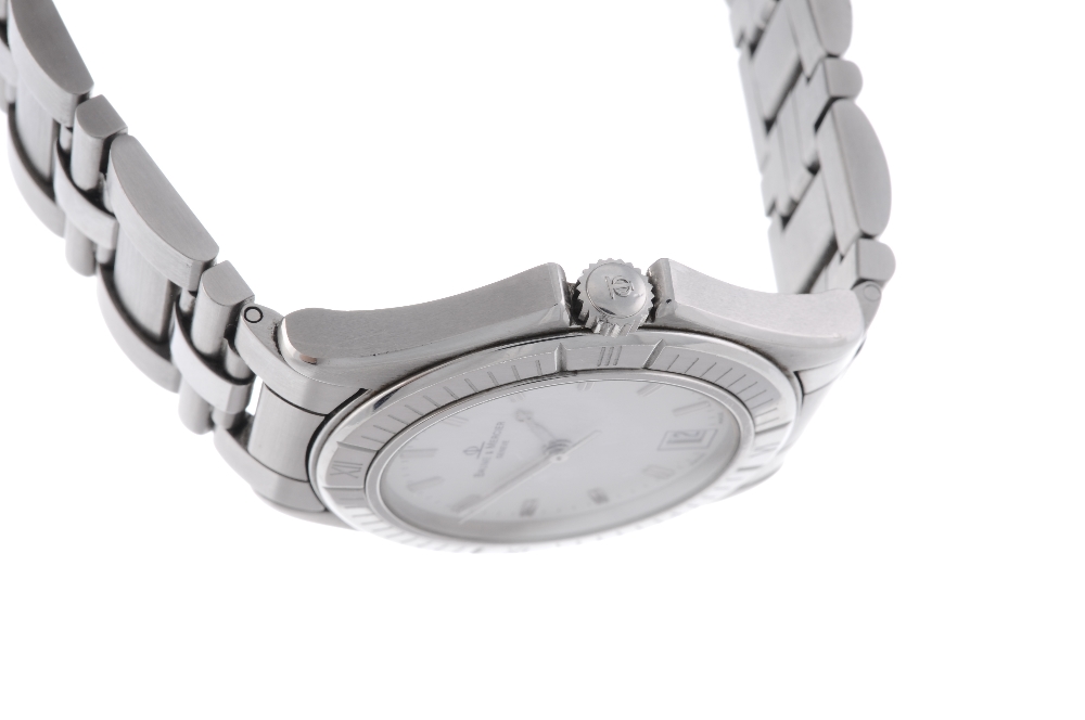 BAUME & MERCIER - a gentleman's Riviera bracelet watch. Stainless steel case. Reference MV045042, - Image 3 of 4