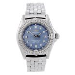 BREITLING - a lady's Callistino bracelet watch. Stainless steel case with calibrated bezel.