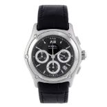 EBEL - a gentleman's Classic Wave chronograph wrist watch. Stainless steel case. Reference