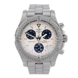 BREITLING - a gentleman's Colt chronograph bracelet watch. Stainless steel case with calibrated