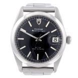 TUDOR - a gentleman's Prince Oysterdate bracelet watch. Stainless steel case. Reference 9050/0,