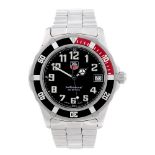 TAG HEUER - a gentleman's 2000 Sport bracelet watch. Stainless steel case with calibrated bezel.