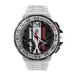 TAG HEUER - a gentleman's Formula 1 chronograph bracelet watch. Stainless steel case with tachymeter