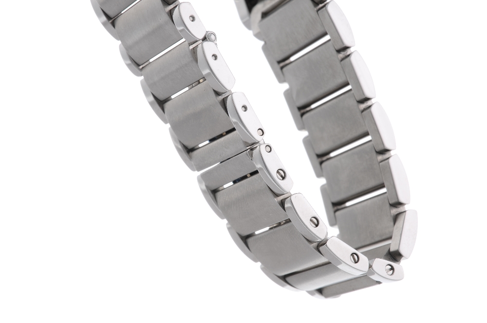 BAUME & MERCIER - a lady's Hampton bracelet watch. Factory diamond set stainless steel case. - Image 4 of 4