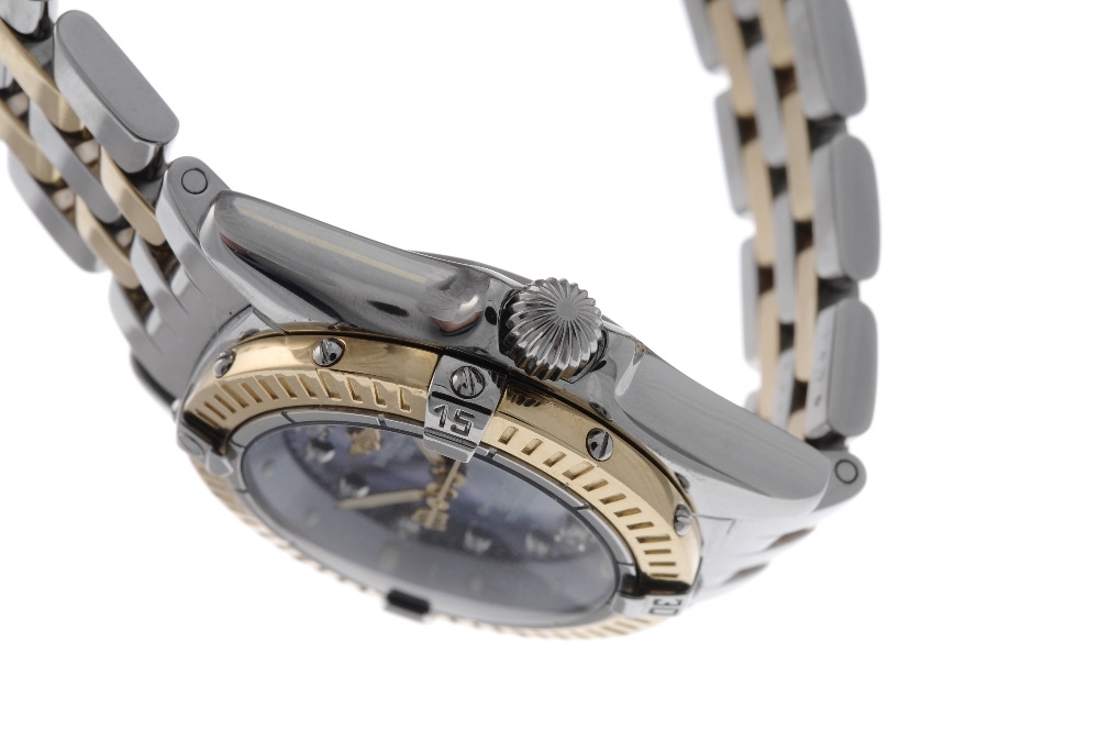 BREITLING - a lady's Windrider Callistino bracelet watch. Circa 2004. Stainless steel case with - Image 3 of 4