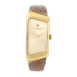 VACHERON CONSTANTIN - a lady's 1972 Prestige De La France wrist watch. Yellow metal case, stamped