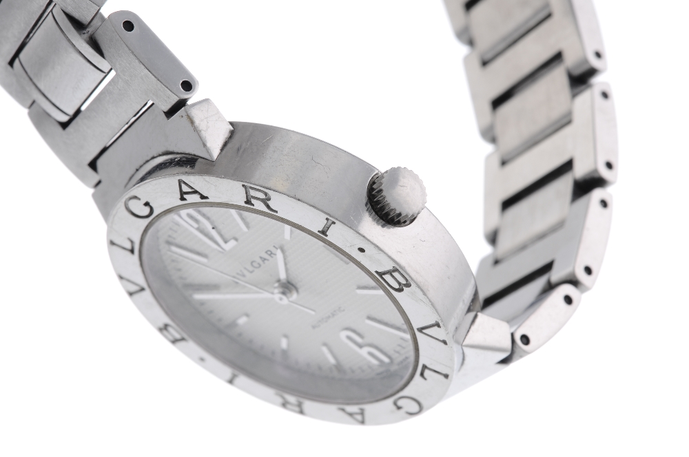 BULGARI - a gentleman's Bulgari bracelet watch. Stainless steel case. Reference BB 33 SS, serial - Image 3 of 4